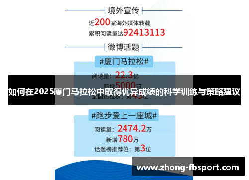 如何在2025厦门马拉松中取得优异成绩的科学训练与策略建议